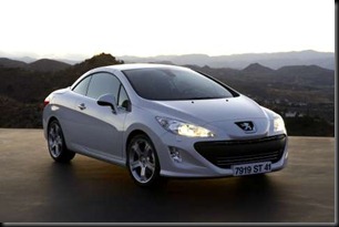 Peugeot 308cc front lights