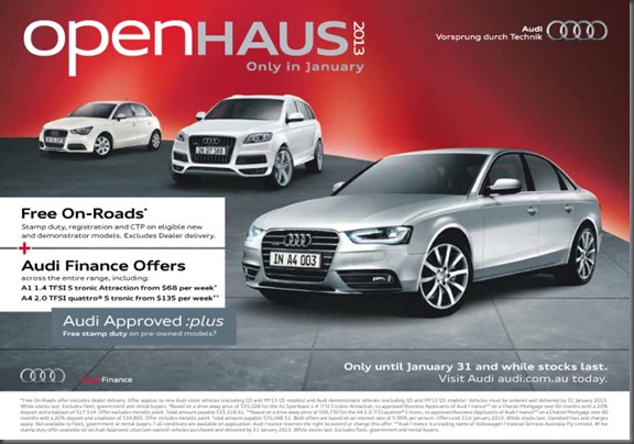 Audi Open Haus 2013