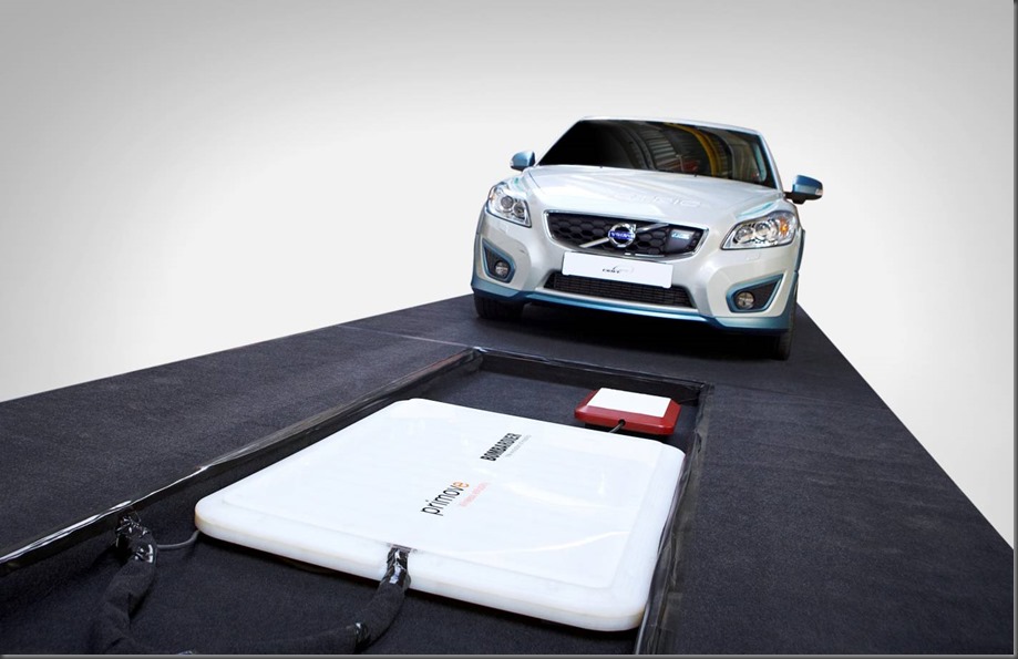 Volvo Car Group completes successful study of cordless charging for electric cars (3)