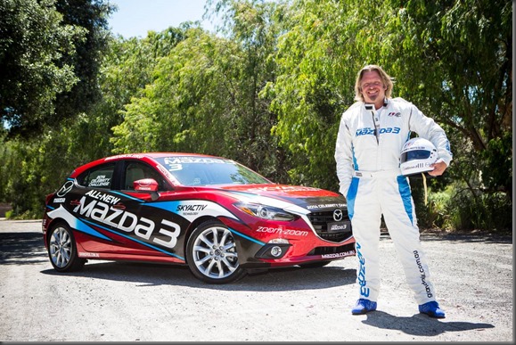Adventurer Charley Boorman will compete in the Mazda3 Celebrity Challenge at the 2014 Formula 1® Australian Grand Prix (3) Adventurer Charley Boorman will compete in the Mazda3 Celebrity Challenge at the 2014 Formula 1® Australian Grand Prix (3)