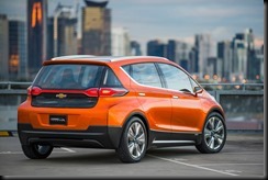 2015 Chevrolet Bolt EV Concept all electric vehicle – rear exterior