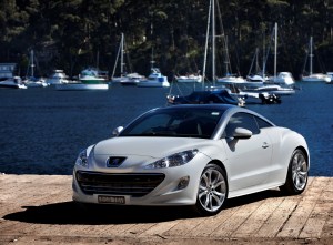 RCZ Pearl White Three Qtr Front
