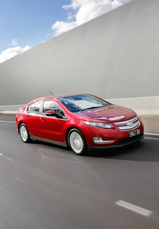 Holden-volt-red-driving-on-freeway