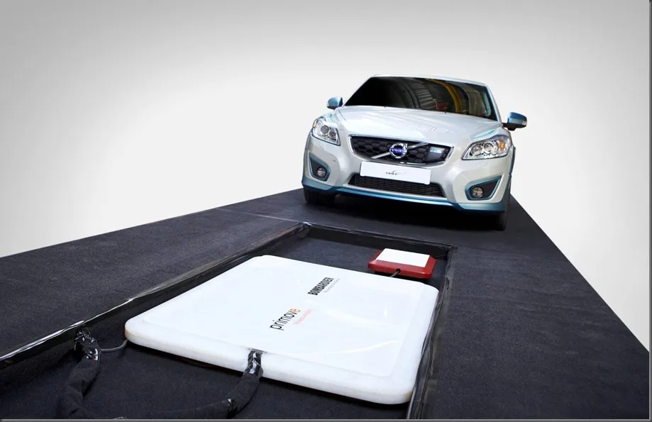 Volvo Car Group Completes Successful Study of Cordless Charging for Electric Cars