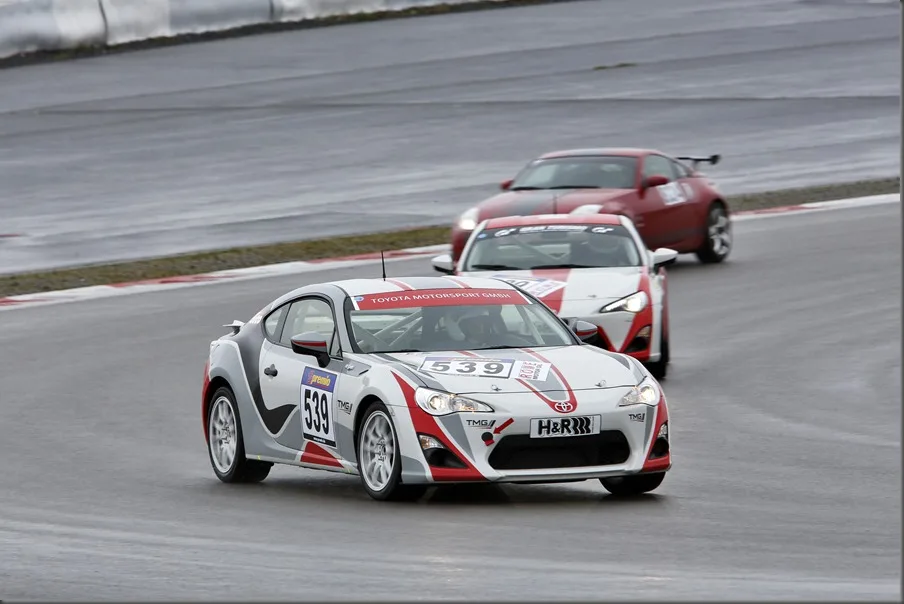 The 86-based CS-V3 race car. Now TMG will convert the 86 into a rally car.