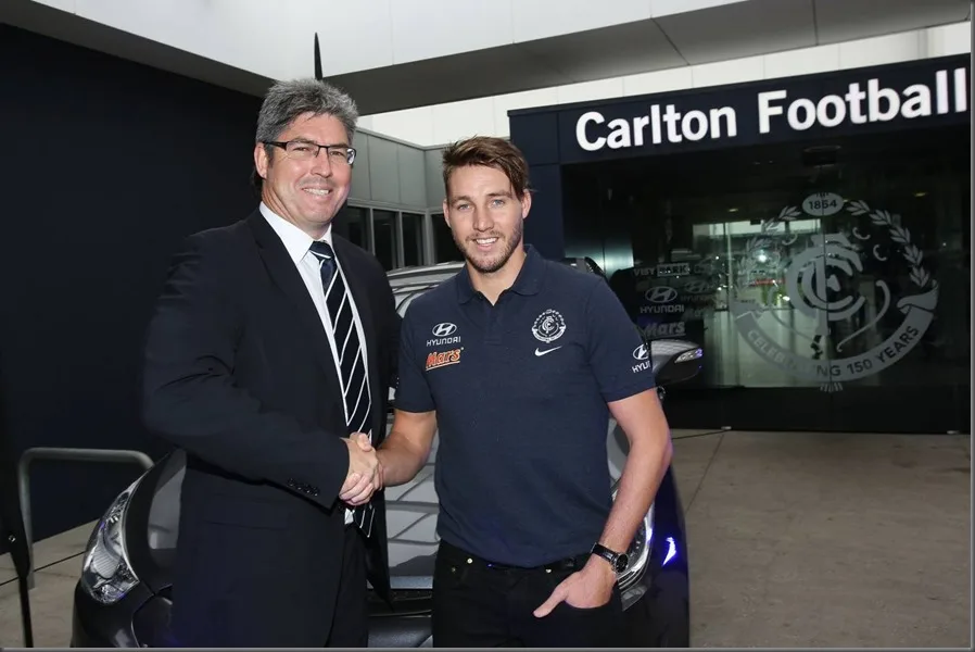 Hyundai and Sexy Carlton Football Club Renew Partnership