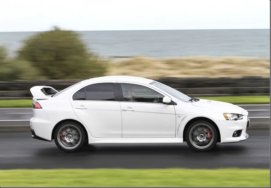 Mitsubishi&rsquo;s Brawny Evolution Ten Adds Muscle to Handsome looks.
