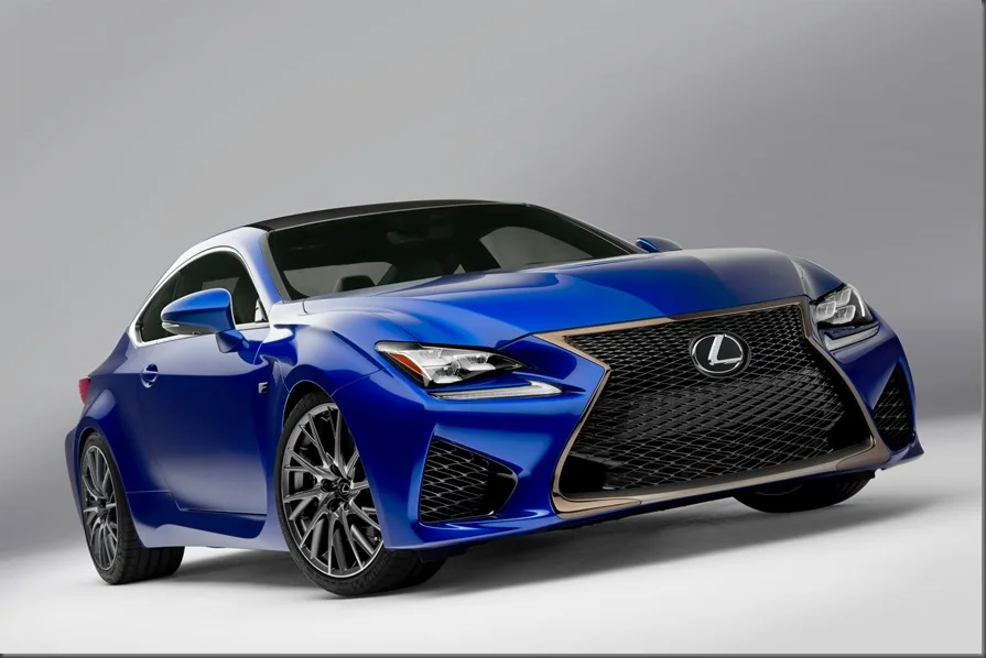 LEXUS RC F TO MAKE WORLD DEBUT AT DETROIT AUTO SHOW