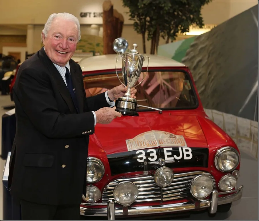 A big victory for the small car: 50 years ago the classic Mini won the Monte Carlo Rally for the first time
