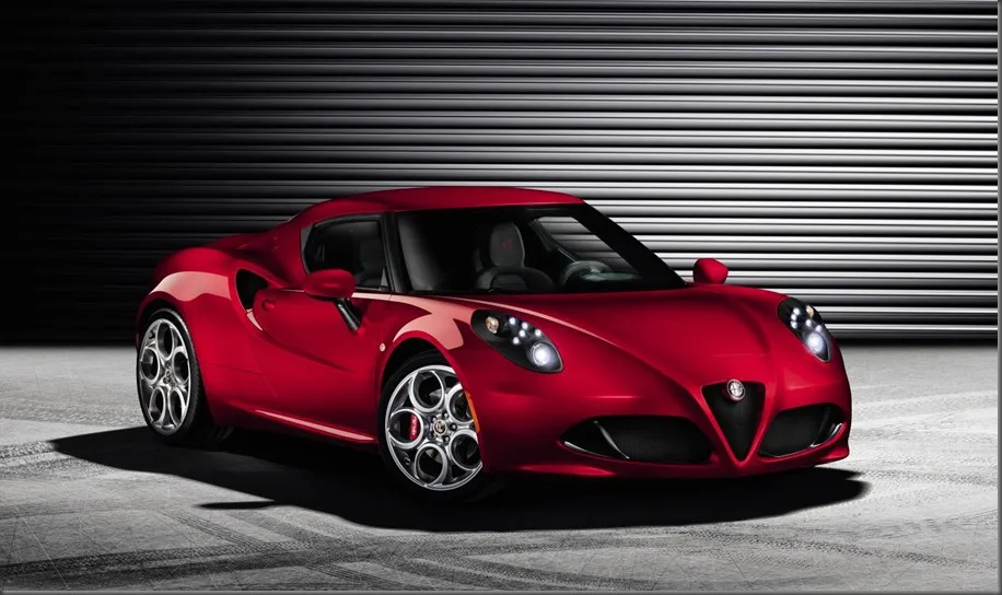 Alfa Romeo 4C the &lsquo;Most Beautiful Car of the Year&rsquo;