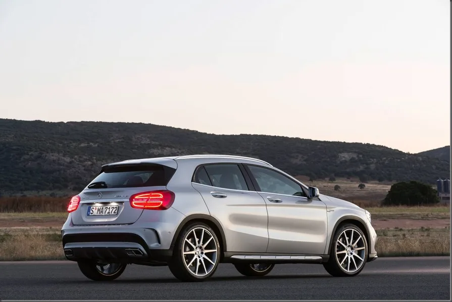 The new Mercedes-Benz GLA 45 AMG