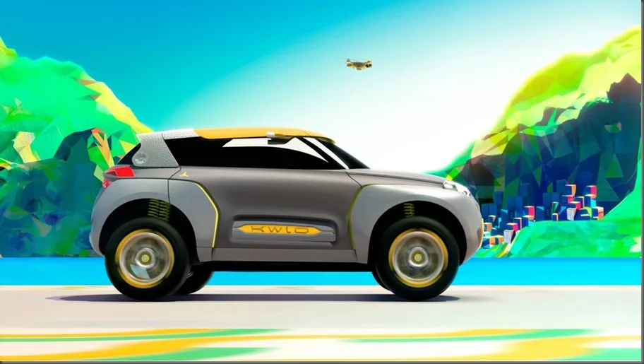 Renault KWID CONCEPT : A New Vision Tailored for New Market Needs