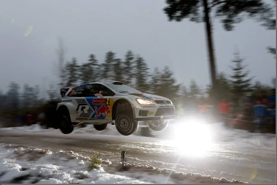 Volkswagen One-Two in Sweden &ndash; Old Hand Latvala Pips Youngster Mikkelsen