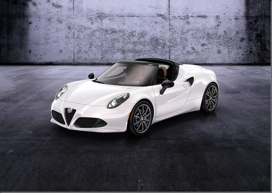 Alfa Romeo&rsquo;s Gorgeous 4C Spider Debuts at Geneva Motor Show