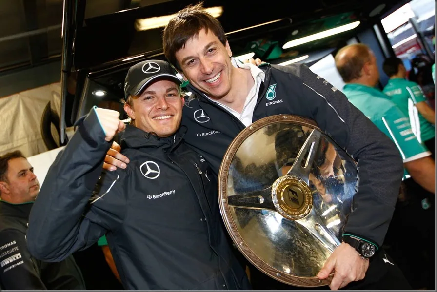 Nico Rosberg wins the 2014 Australian Grand Prix