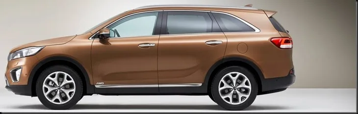 Third-generation Kia Sorento at Paris Motor Show
