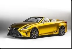LEXUS 2+2 ROADSTER CONCEPT CAPTURES THE LIGHT IN LA
