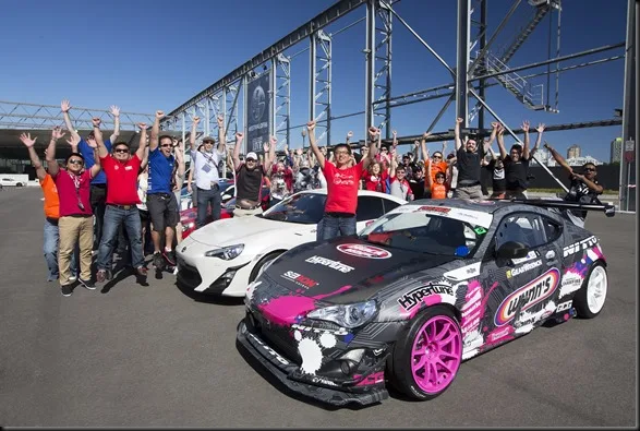 FANS CELEBRATE TOYOTA 86 CULT SPORTS CAR