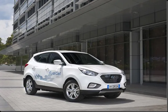 Hydrogen-powered Hyundai ix35 Fuel Cell arrives in Australia