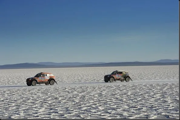 MINI celebrates its fourth consecutive overall win at the Dakar Rally