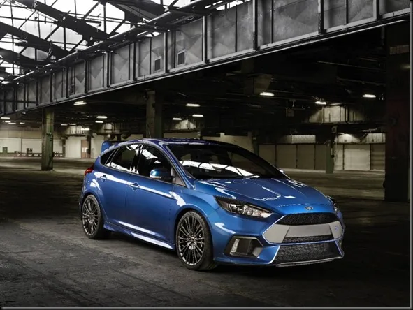 Ford previews All-New Ford Focus RS; high-performance Hatch pioneers innovative All-Wheel-Drive technology