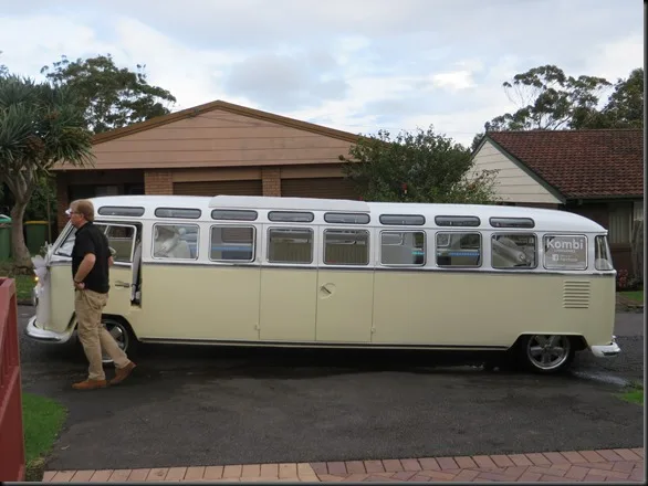 Car Porn: Stretch 1960&rsquo;s VW Kombi Van used for weddings.