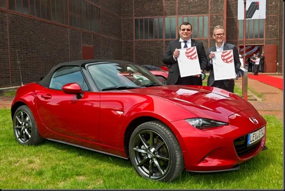 Mazda MX-5 receives &ldquo;Red Dot: Best of the Best&rdquo; award