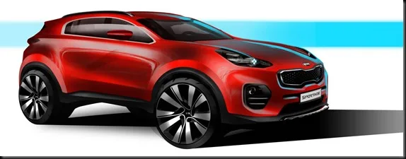 Dynamic energy: The next-generation Kia Sportage