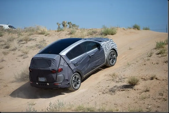 Death Valley hot weather test for all-new Kia Sportage