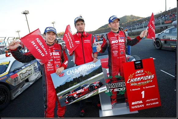 Nissan Wins Back To Back Super GT Championships