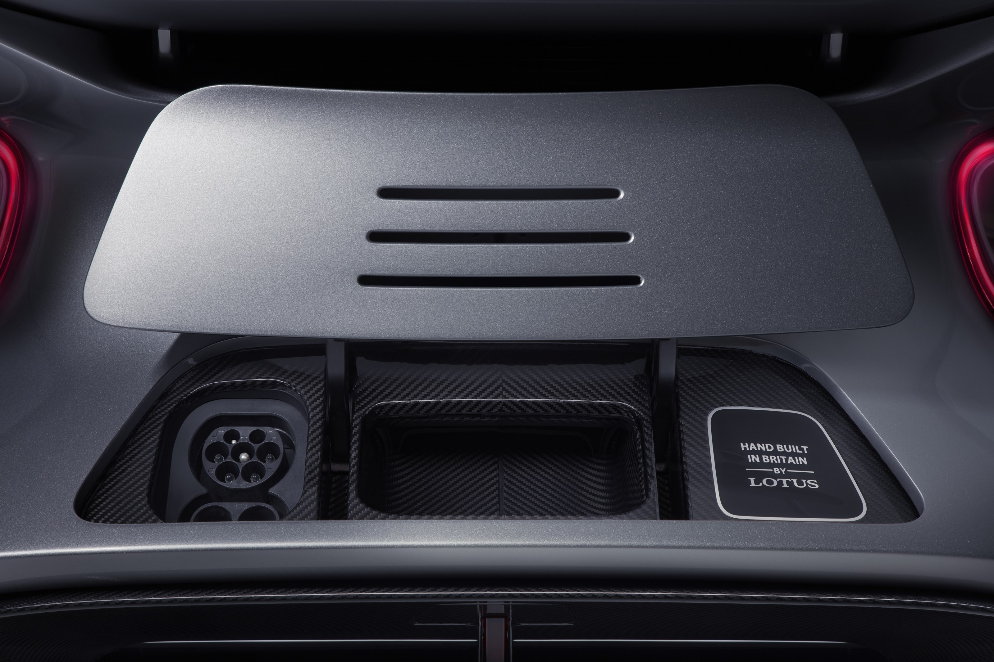 Lotus Evija Charge Flap