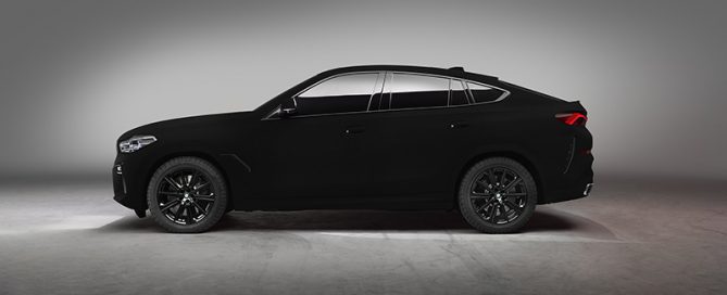 BMW_X6_Vantablack