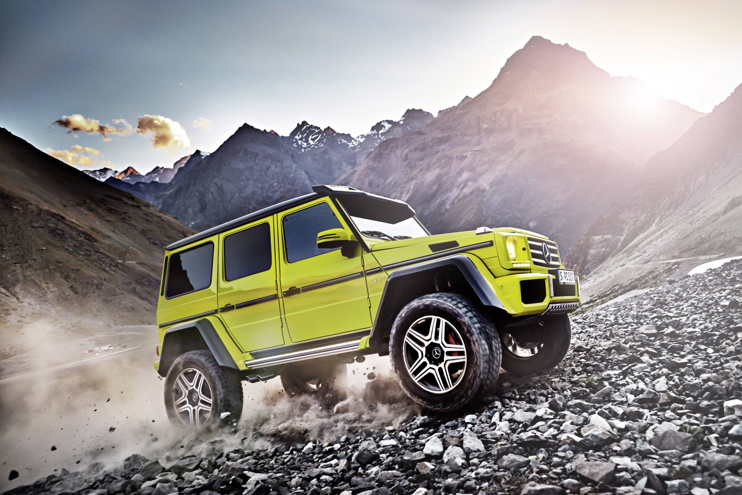 Mercedes-Benz G500 4×4² Showcar
Mercedes-Benz G500 4×4² Showcar