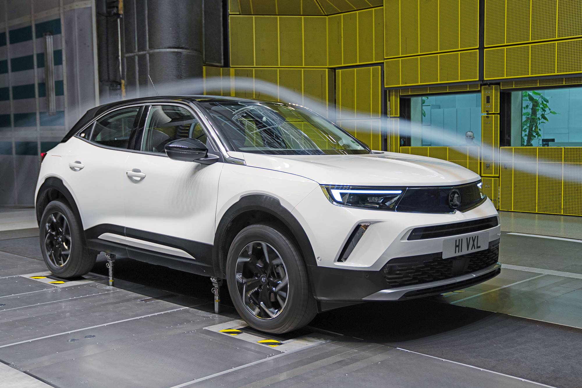 Opel Mokka im Windkanal (Herbst 2020)