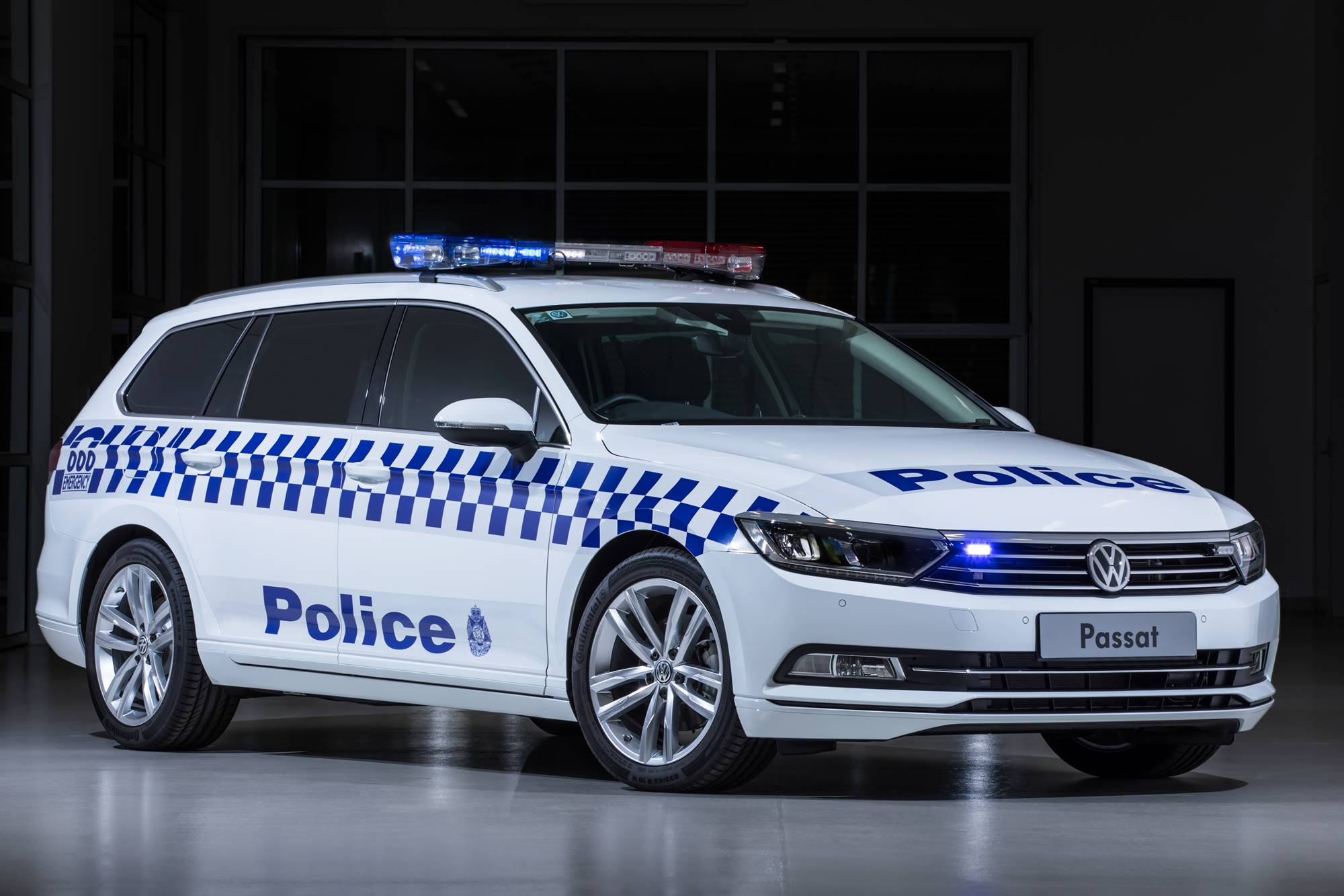 2019 Passat Police car