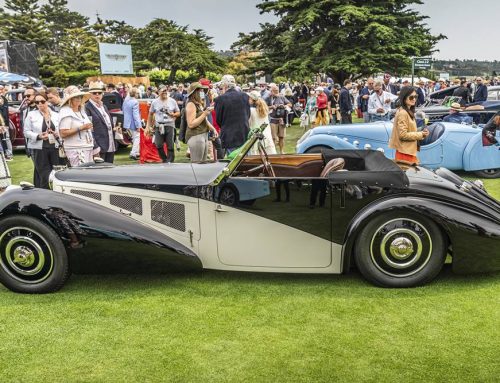 Classic Bugatti Shines at Pebble Beach