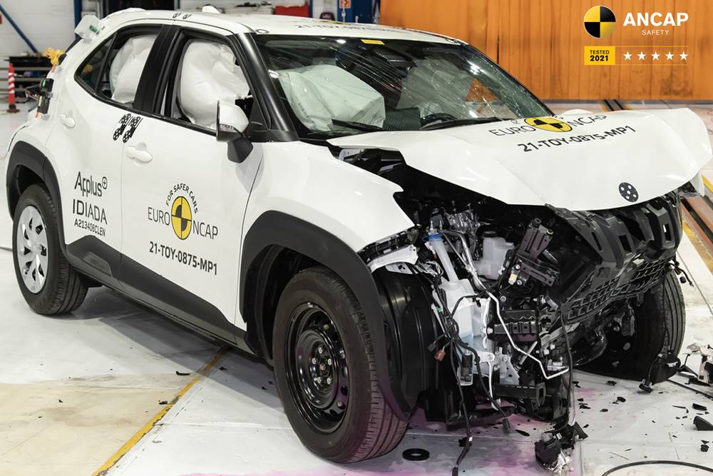 Toyota Yaris Cross 5 Star Safety from ANCAP