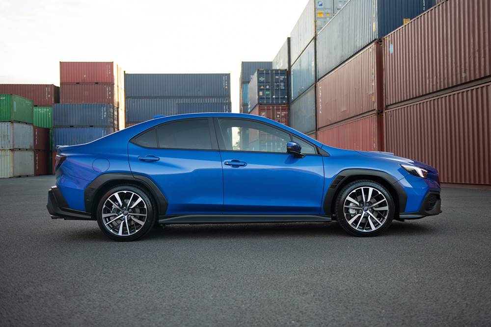 2022 Subaru WRX – TS sedan. (Photo Narrative Post/Matthias Engesser)