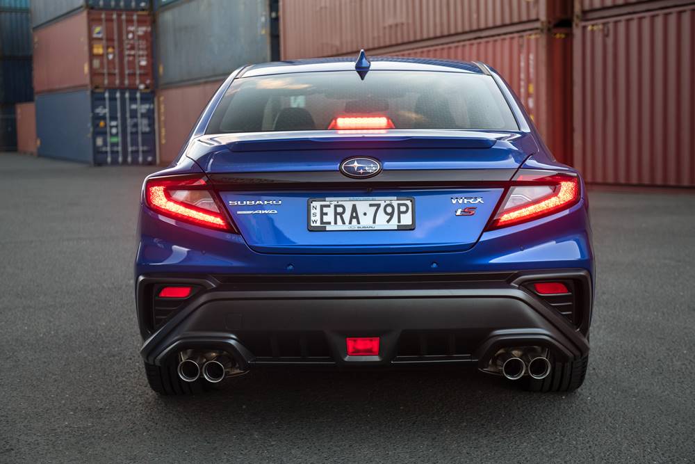 2022 Subaru WRX – TS sedan. (Photo Narrative Post/Matthias Engesser)