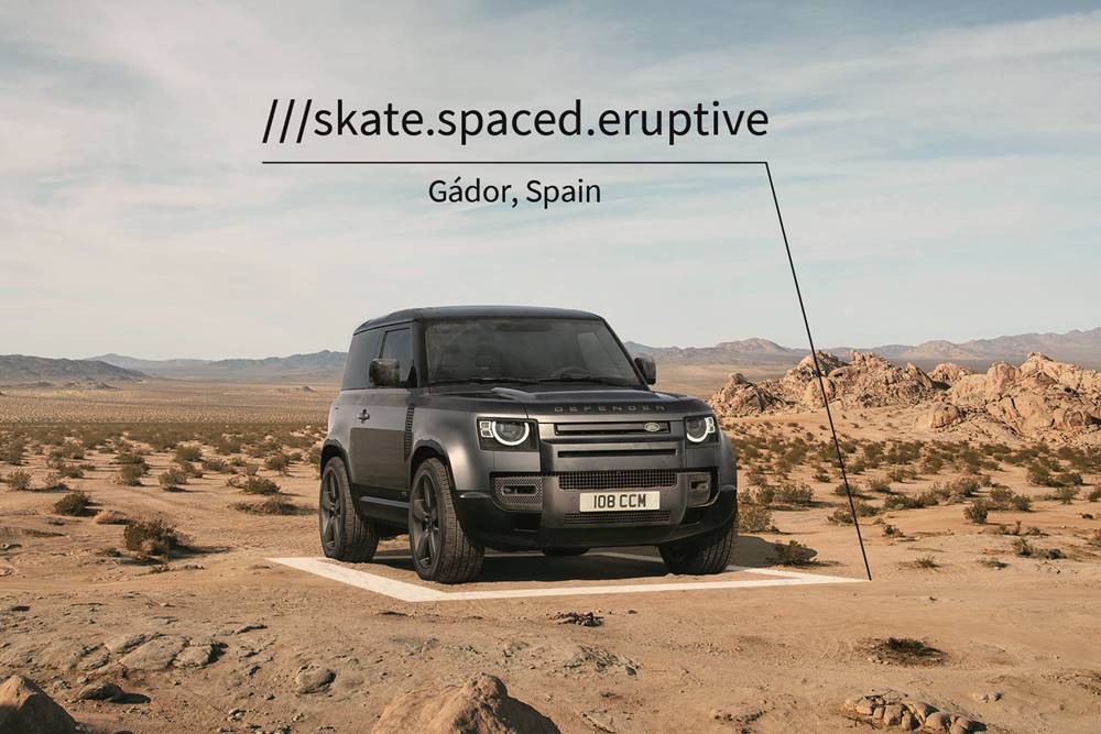 Landrover_DEFENDER_what3words