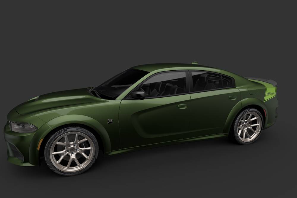 Special-edition 2023 Dodge Charger Scat Pack Swinger.