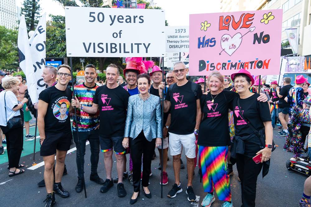 Clover Moore and Alex Greenwich Mardi Gras 2023 (4)