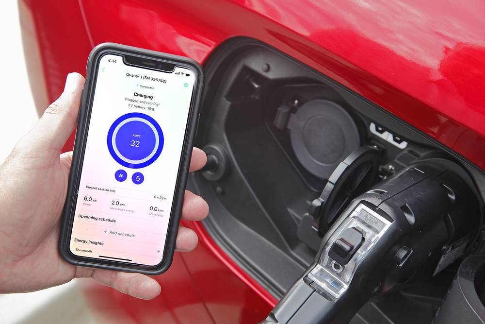 Outlander Plug-in Hybrid EV at Mitsubishi australia HQ bi-directional outlet (5)