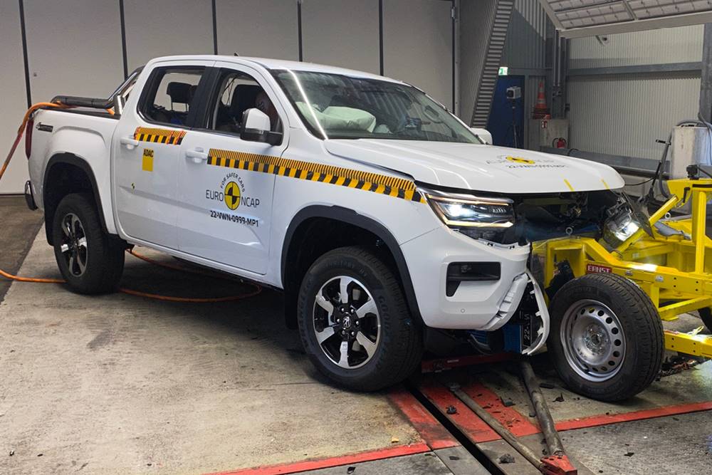 Next generation Volkswagen Amarok arrives with five-star safety.