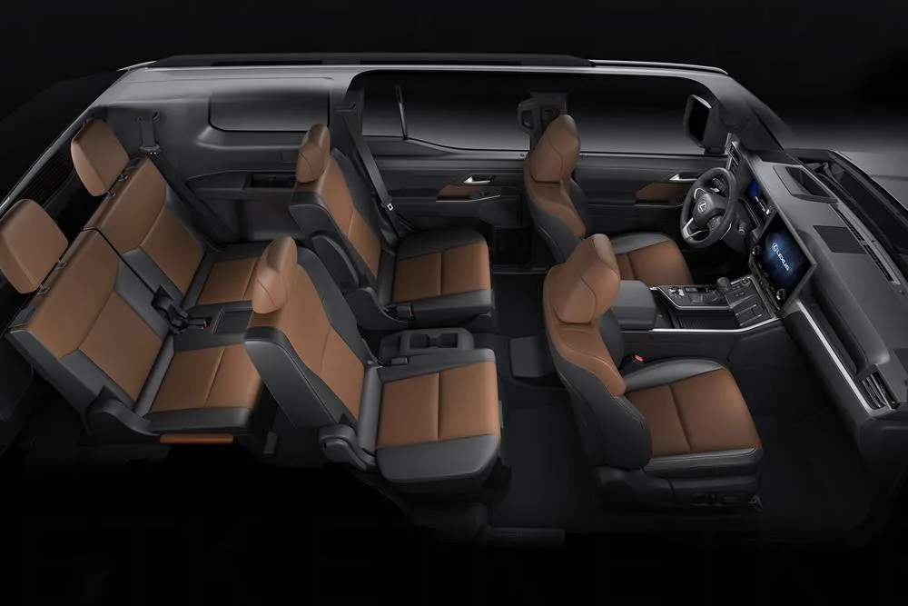 2026 Lexus GX 550 interior cabin view