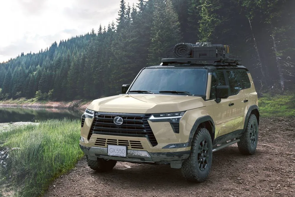 2026 Lexus GX 550 dashboard and infotainment