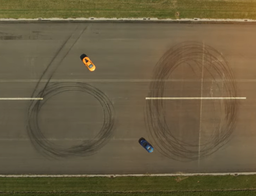 McLaren Celebrates 60 years by Drifting “60” in Skid Marks