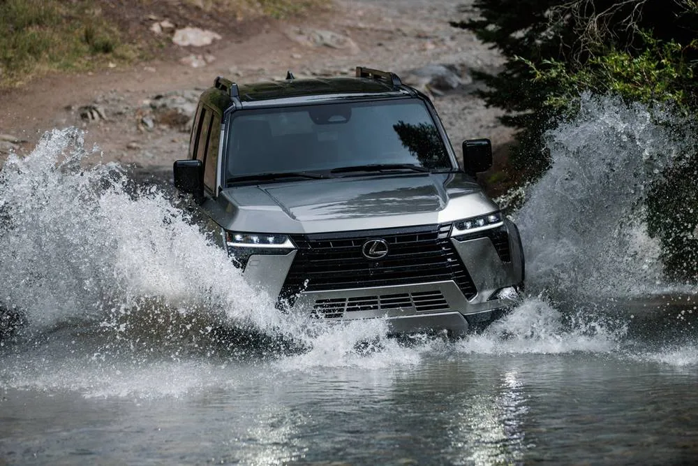 2026 Lexus GX 550 interior showing dashboard and centre console