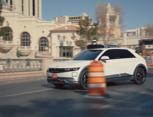See Hyundai IONIQ 5 Self Driving RoboTaxi in Las Vegas Test