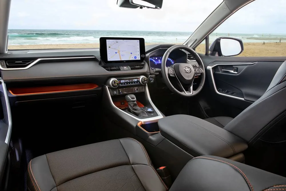 all-new RAV4 phev dash